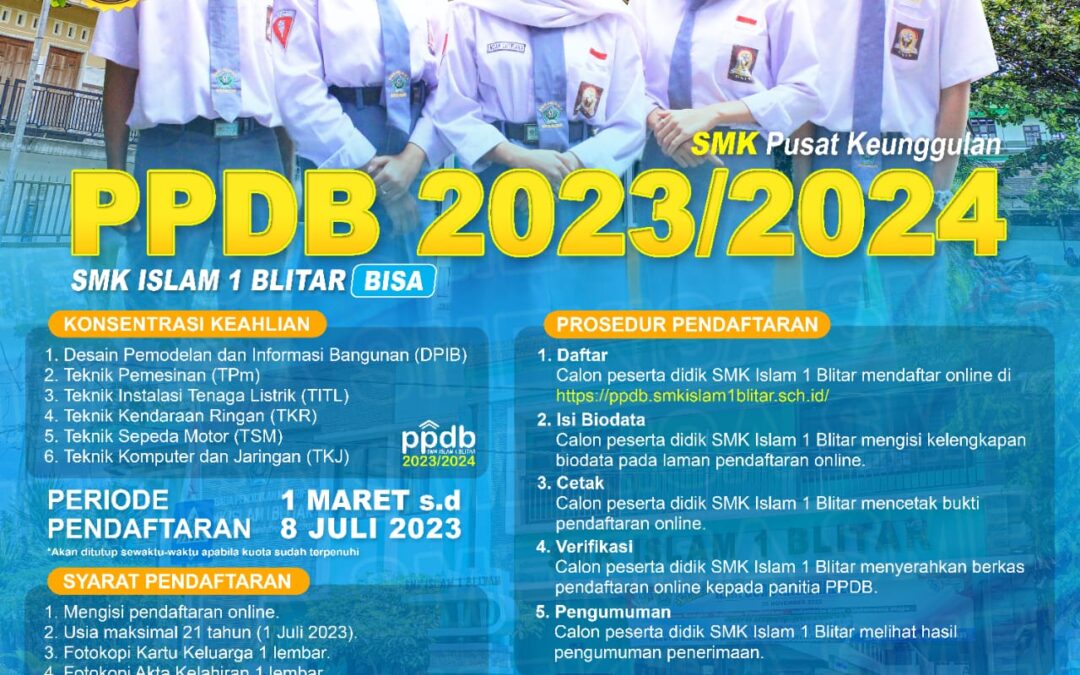 PPDB SMK Islam 1 Blitar - PPDB SMK Islam 1 Blitar